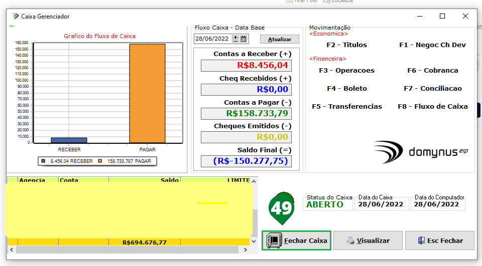 Conciliação Bancária